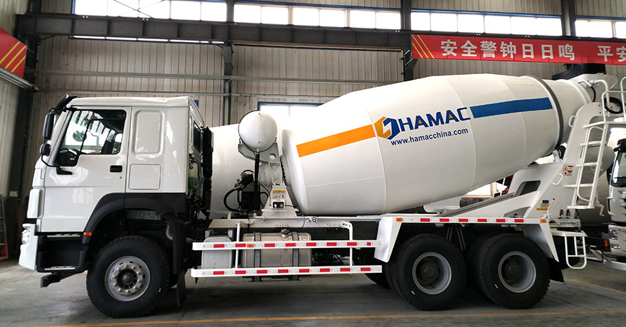 Camion de malaxage de béton 12cbm