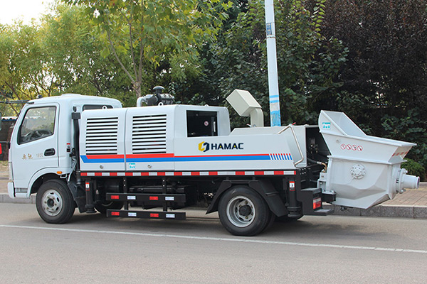 Pompe à béton-montée sur camion