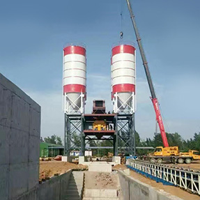 Silo à ciment de 80 tonnes