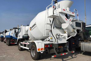 Camion malaxeur à béton de 6m3 au Ghana